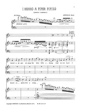 I heard a Piper Piping (d)