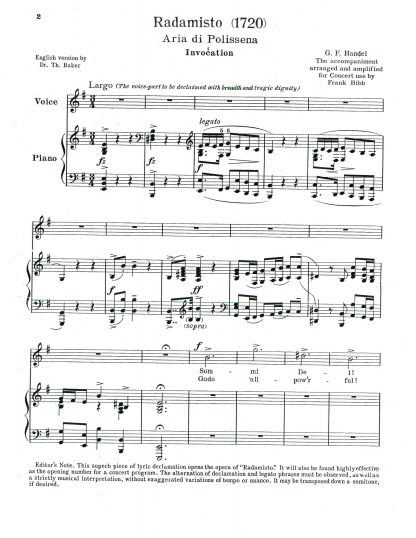 Gods all powerful (Sommi Dei) (Radamisto)arr. Bibb (e)i.e.