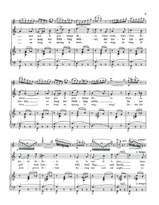 Le Rossignol - Ecoutez la chanson - Soprano with Flute Obligato