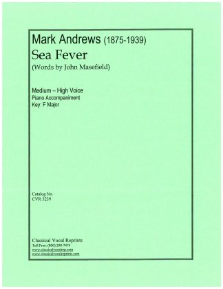 Sea-Fever (John Masefield) (F) e.