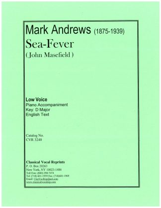 Sea-Fever (John Masefield) (D)