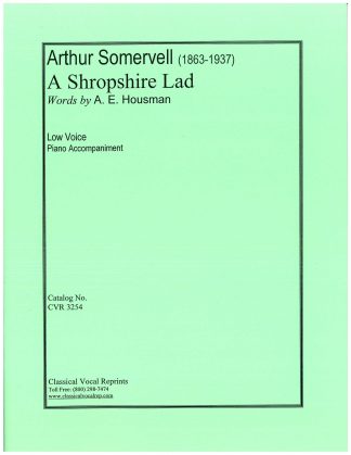 A Shropshire Lad (Housman) Cycle 10 Songs