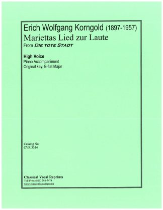 Mariettas Lied (Die tote Stadt)