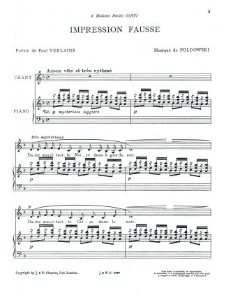 Impression Fausse (Verlaine) f.