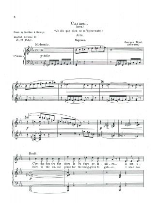 Carmen Je dis que rien (Micaela)