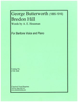 Bredon Hill (Cycle of 5 songs from a Shropshire Lad)