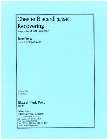 Recovering (Muriel Rukeyser) (d-g#1)
