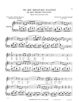 Don Giovanni Il mio tesoro