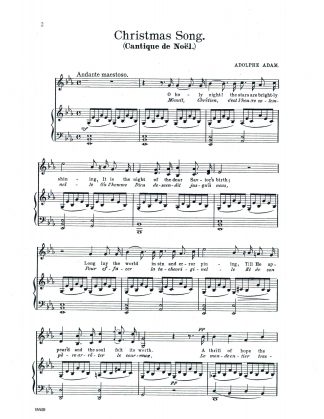 Cantique de Noel (O Holy Night) (Eb) e. f.