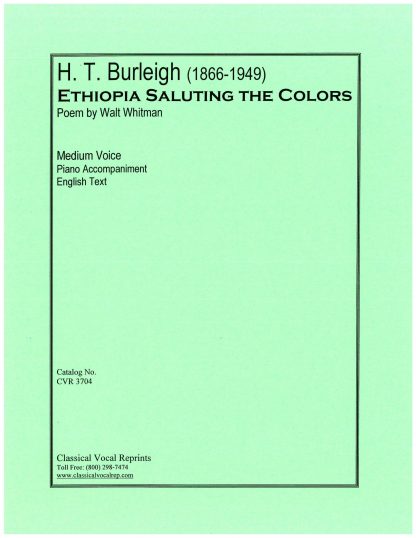 Ethiopia Saluting the Colors (Walt Whitman) (d)