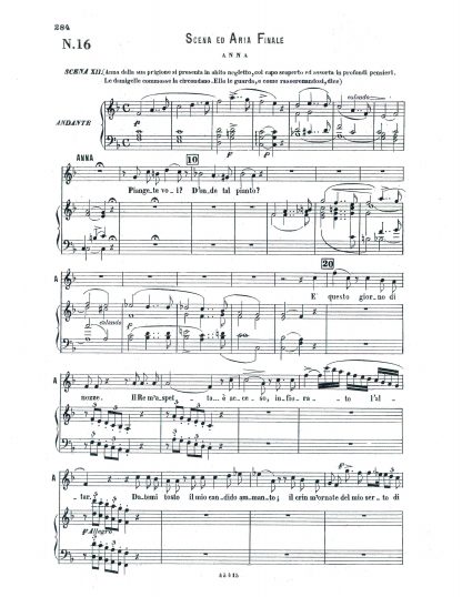 Anna Bolena - Piangete voi - Final Mad Scene Complete