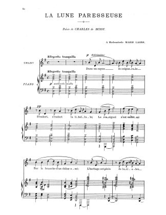 La lune paresseuse (Dans un rayon) (G) f.