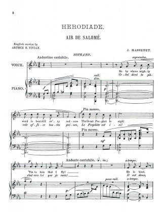 Herodiade Il est doux