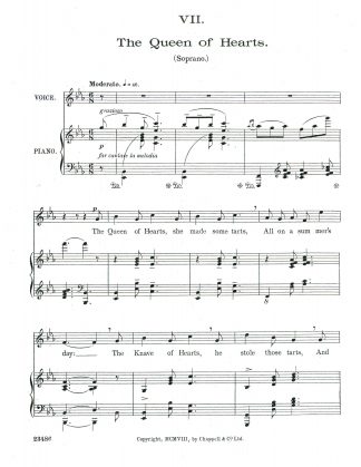 The Queen of Hearts (from Alice in Wonderland) (Eb)