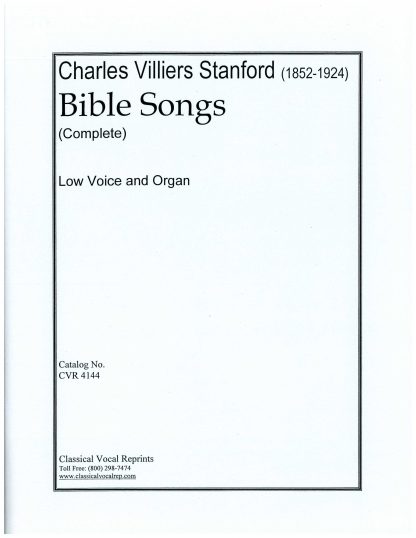 Bible Songs Op. 113 (Complete) organ accompaniment