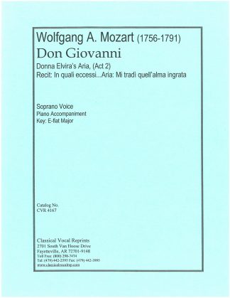 Don Giovanni In quali...Mi tradi (Donna Elvira) Act 2