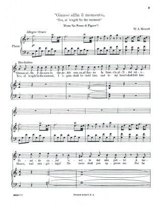 Le Nozze di Figaro Giunse alfin...Deh vieni non tardar