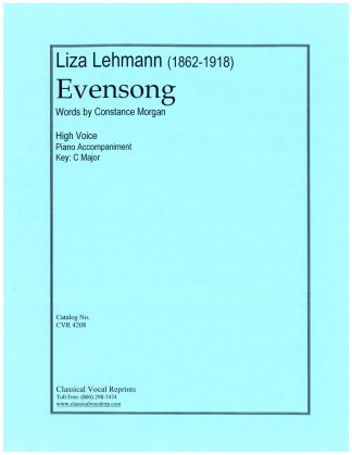 Evensong Fold your white wings dear Angels (C)