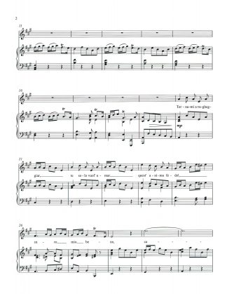 Alcina Tornami a vagheggiar Piano Reduction (A Major)