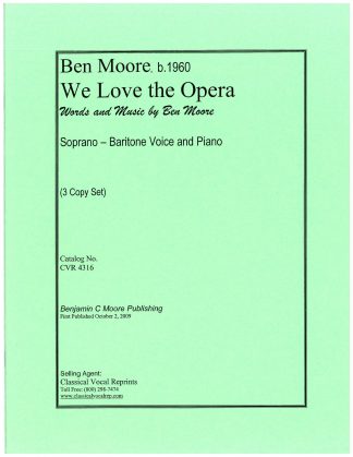 We Love the Opera (Comedy Duet) Sop/Mezzo-Baritone Duet