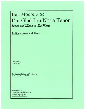 I'm Glad I'm Not a Tenor (Comedy Song)