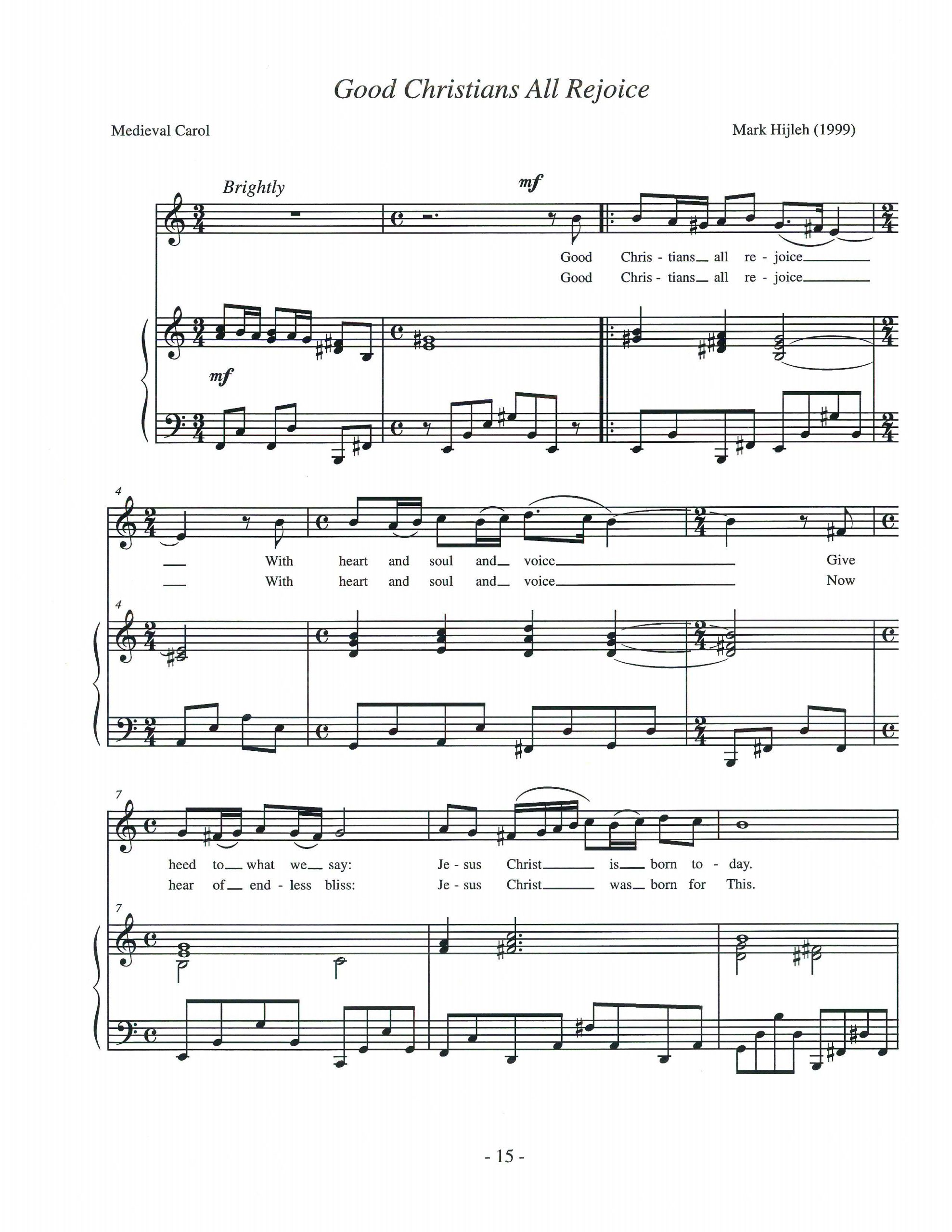 Seven Christmas Solos