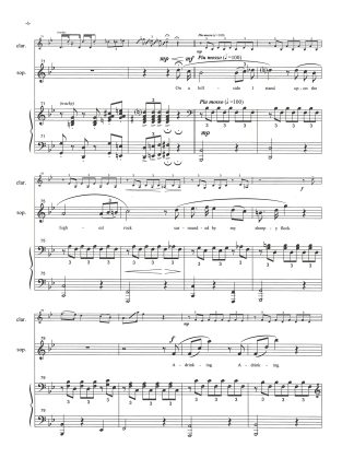 Shepherd (on the Rocks) Soprano Bb Clarinet Piano