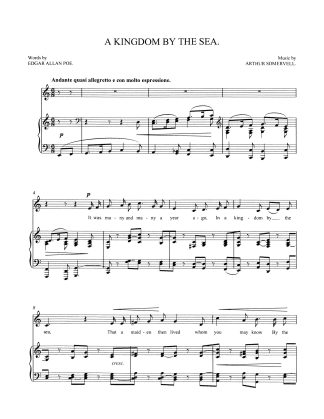 A kingdom by the sea (Poe) (C)