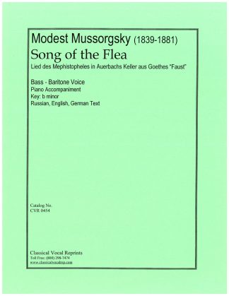 Song of the Flea (original key b minor)