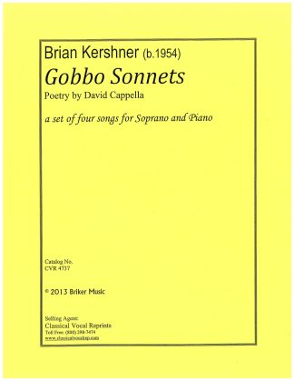 Gobbo Sonnets - Four Songs for Soprano and Piano (2013)