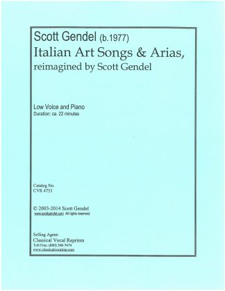 Italian Art Songs & Arias