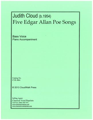 Five Edgar Allan Poe Songs for Bass Voice and Piano