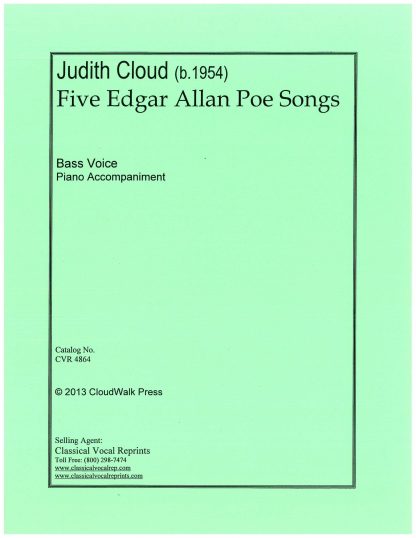 Five Edgar Allan Poe Songs for Bass Voice and Piano