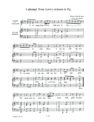 I attempt from Loves Sickness