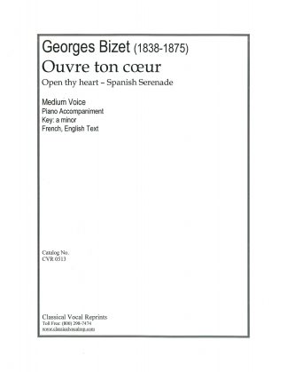 Ouvre ton coeur (a) french english text