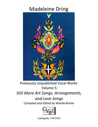 Volume 5 Still More Art Songs, Arrangements and Love Songs