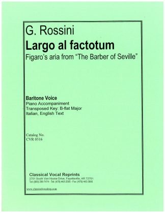 Barber Largo al factotum (Bb)