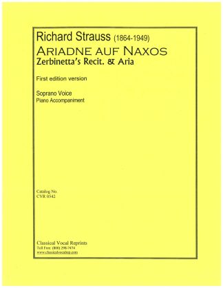 Ariadne (Zerbinetta) 1st edition version