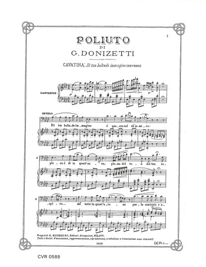 Poliuto Di tua beltade immagine