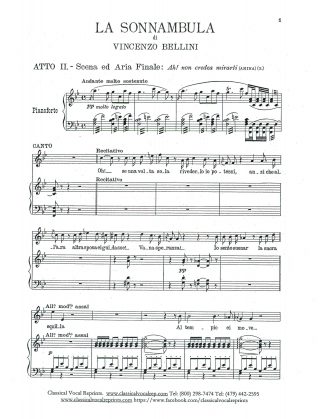 Sonnambula Ah! non credea mirarti ...Ah non giunge