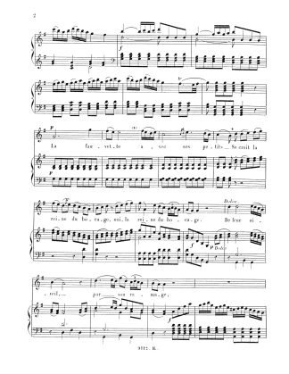 Zemire et Azor La fauvette with Flute Obligato