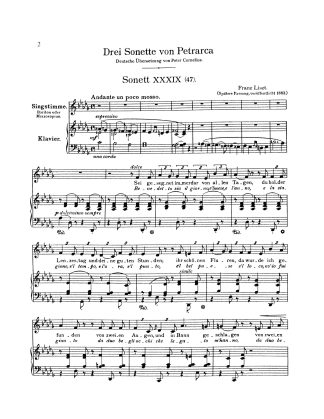 Tre sonetti di Petrarca (2nd Version)
