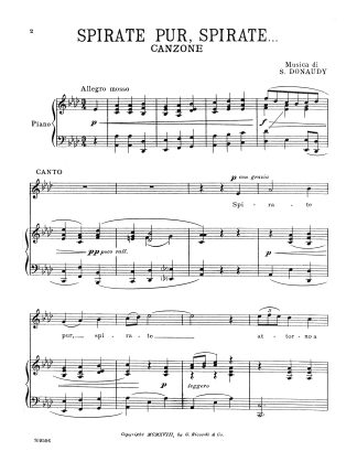 Spirate pur spirate.