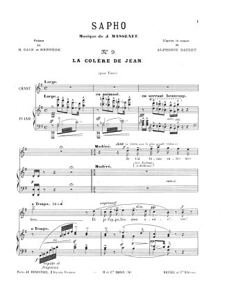 Sapho Je t'ai tenue entre mes bras