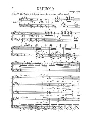 Nabucco Va pensiero sull'ali dorate