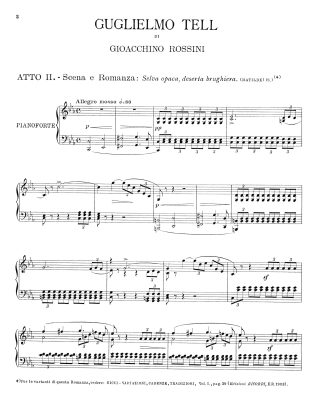 Guglielmo Tell Selva opaca (Matilde)