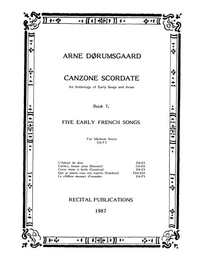 Canzone Scordate