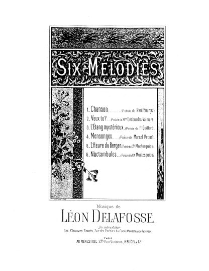 Six Melodies