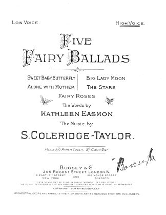 Five Fairy Ballads (Kathleen Easmon)