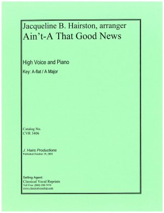 Ain't-A That Good News (Jacqueline Hairston)